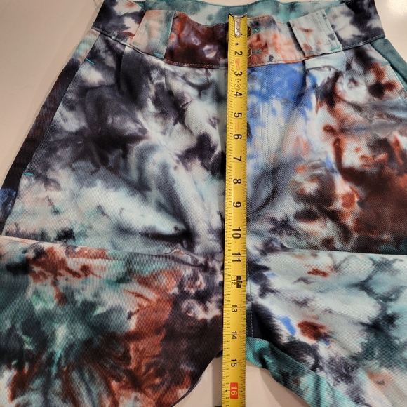 Lucy & Yak The Classic Addison Tie Dye Organic Cotton Twill Tapered Leg W28 L30 - Picture 9 of 10